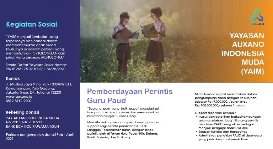 Pemberdayaan Perintis Guru Paud